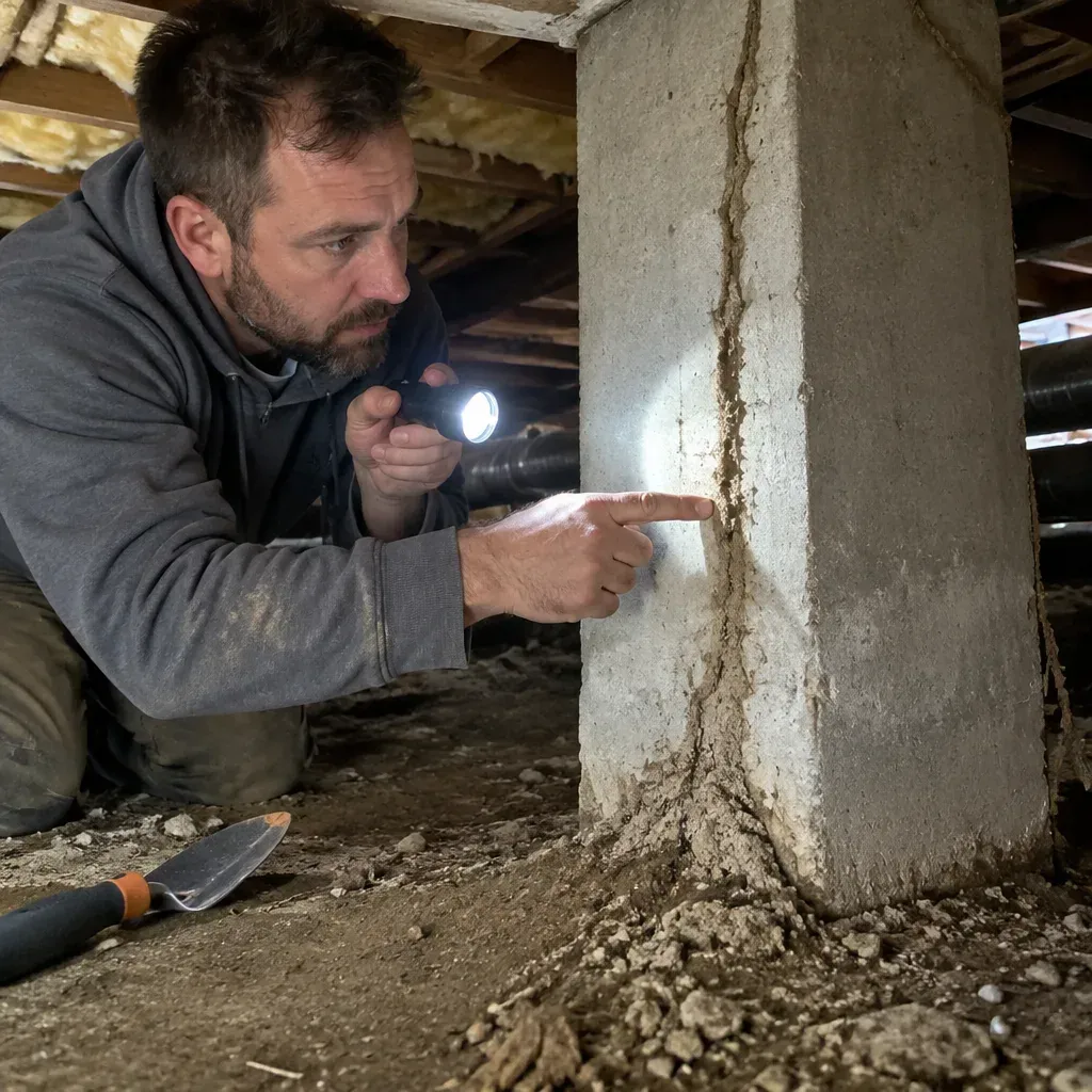 Termites in Crawl Spaces termite inspection in South Fulton, GA